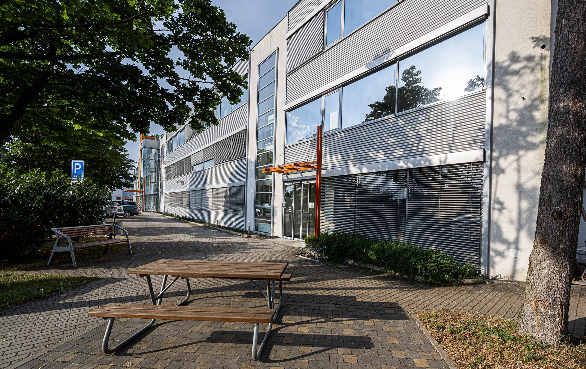 Technologický park LEIS Brno – vstupní část